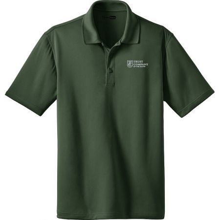 20-CS412, Small, Dark Green, Left Chest, Trust Company - Horizontal.